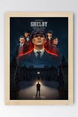 Peaky Blinders Çerçeveli Tablo - Dizi Posteri Tablo