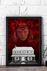 WandaVision Çerçeveli Tablo - Marvel Dizi Posteri Tablo