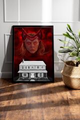 WandaVision Çerçeveli Tablo - Marvel Dizi Posteri Tablo