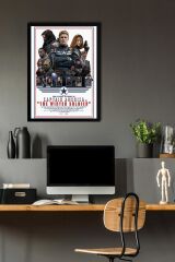 Captain America Çerçeveli Tablo - Kaptan Amerika Marvel Poster Tablo