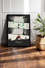 Spider Man Far From Home Çerçeveli Tablo - Örümcek Adam Fim Posteri Tablo