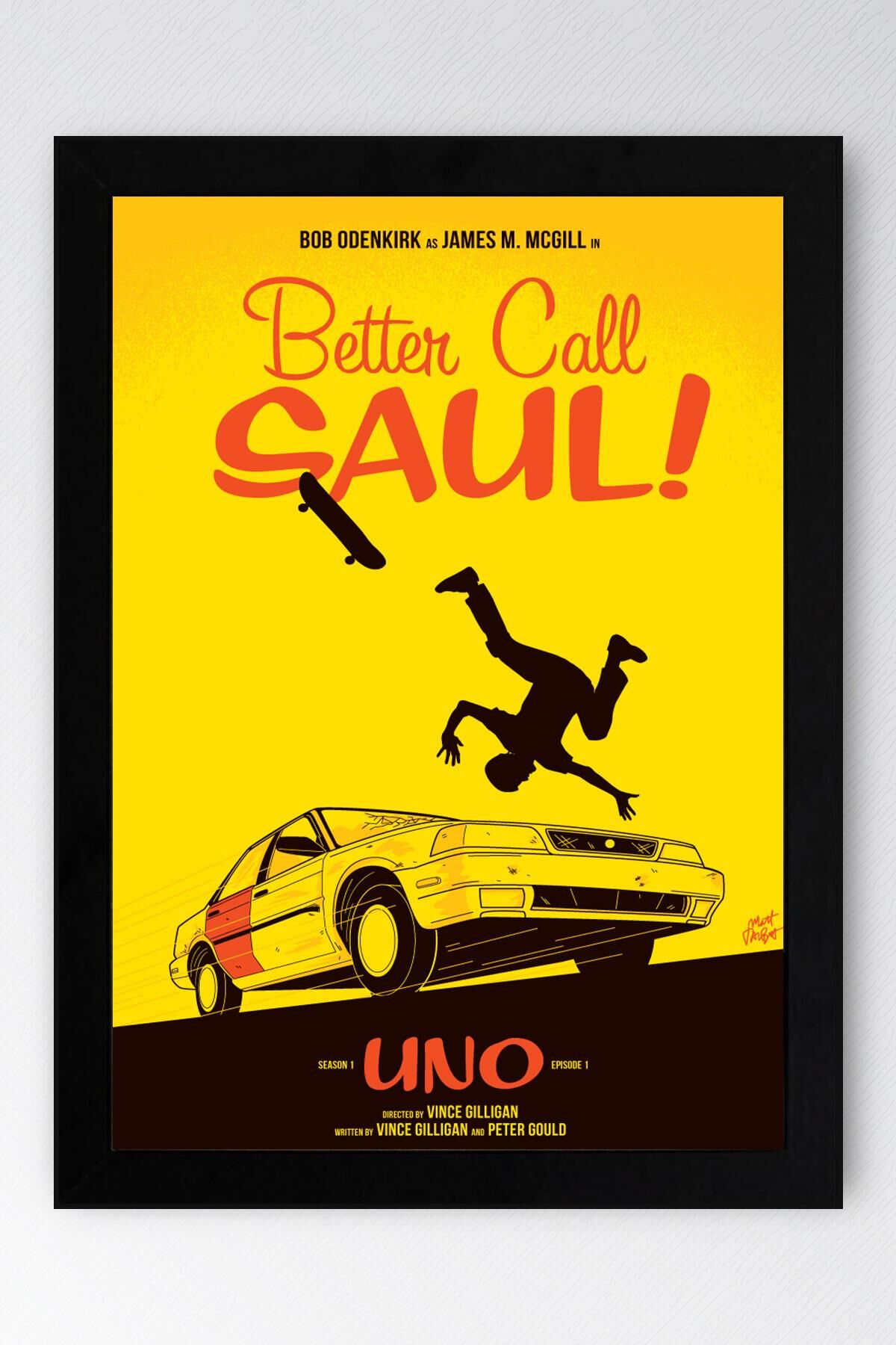 Better Call Saul Çerçeveli Tablo - Saul Goodman Poster Tablo