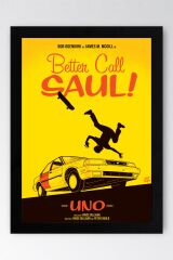 Better Call Saul Çerçeveli Tablo - Saul Goodman Poster Tablo