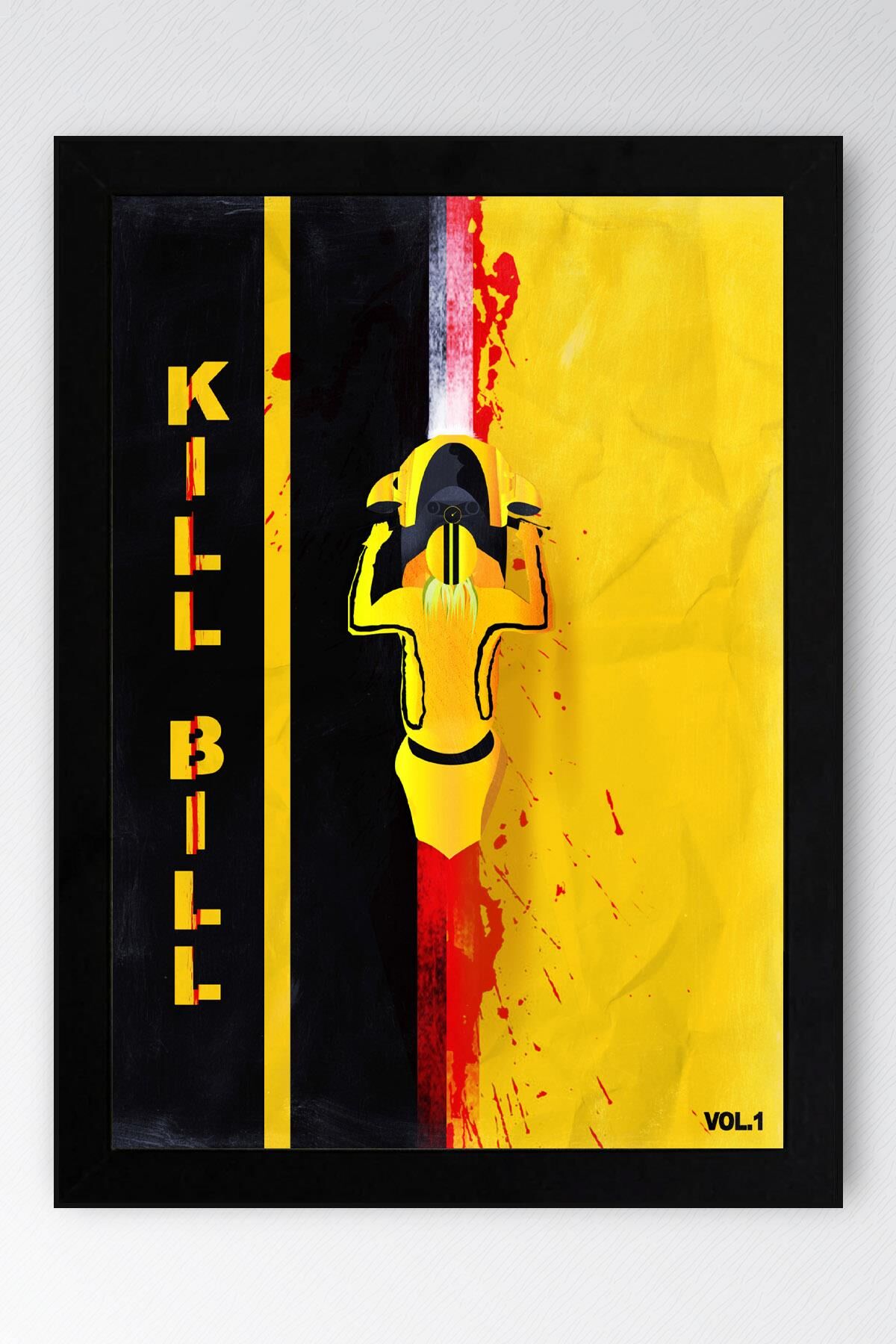 Kill Bill Çerçeveli Tablo - Film Posteri Tablo