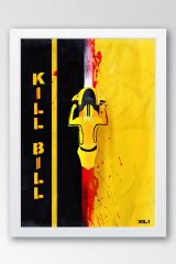 Kill Bill Çerçeveli Tablo - Film Posteri Tablo