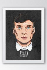 Peaky Blinders Çerçeveli Tablo - Thomas Shelby Dizi Posteri Tablo