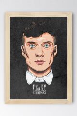 Peaky Blinders Çerçeveli Tablo - Thomas Shelby Dizi Posteri Tablo