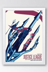 Adalet Birliği Çerçeveli Tablo - Justice League Poster Tablo