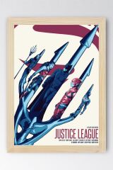 Adalet Birliği Çerçeveli Tablo - Justice League Poster Tablo