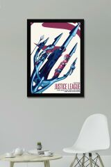 Adalet Birliği Çerçeveli Tablo - Justice League Poster Tablo