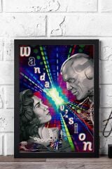 WandaVision Çerçeveli Tablo - Marvel Dizi Posteri Tablo