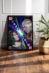 WandaVision Çerçeveli Tablo - Marvel Dizi Posteri Tablo