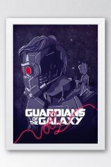 Guardians of the Galaxy Çerçeveli Tablo - Galaksinin Koruyucuları Film Posteri Tablo