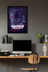 Guardians of the Galaxy Çerçeveli Tablo - Galaksinin Koruyucuları Film Posteri Tablo