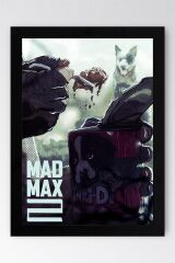Mad Max Çerçeveli Tablo - Çılgın Max Film Posteri Tablo