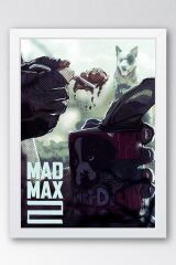 Mad Max Çerçeveli Tablo - Çılgın Max Film Posteri Tablo