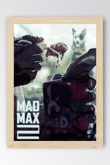 Mad Max Çerçeveli Tablo - Çılgın Max Film Posteri Tablo