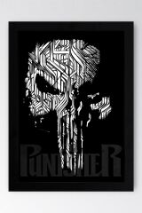 The Punisher Çerçeveli Tablo - Marvel Dizi Posteri Tablo
