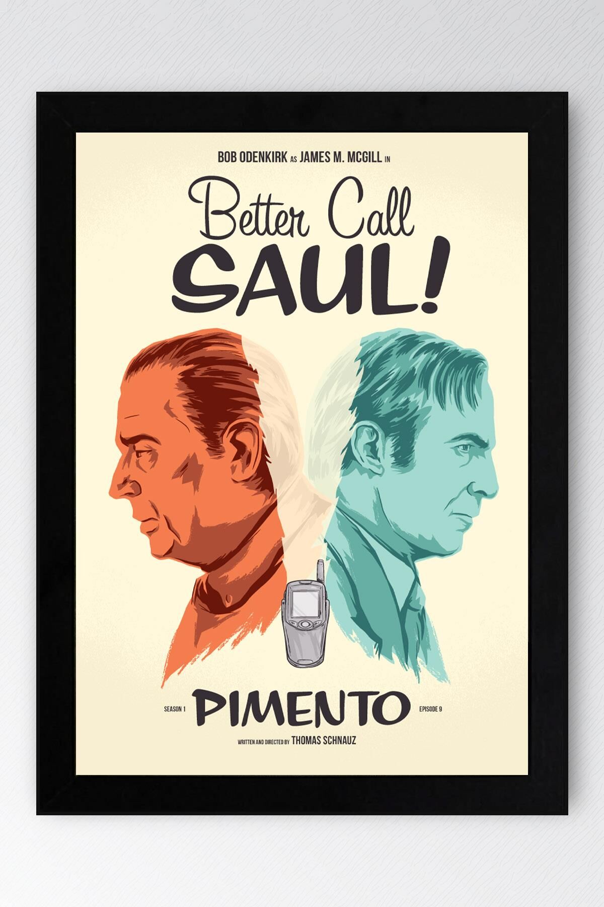 Better Call Saul Çerçeveli Tablo - Saul Goodman Poster Tablo
