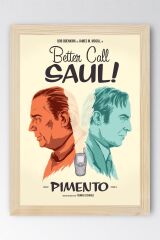 Better Call Saul Çerçeveli Tablo - Saul Goodman Poster Tablo