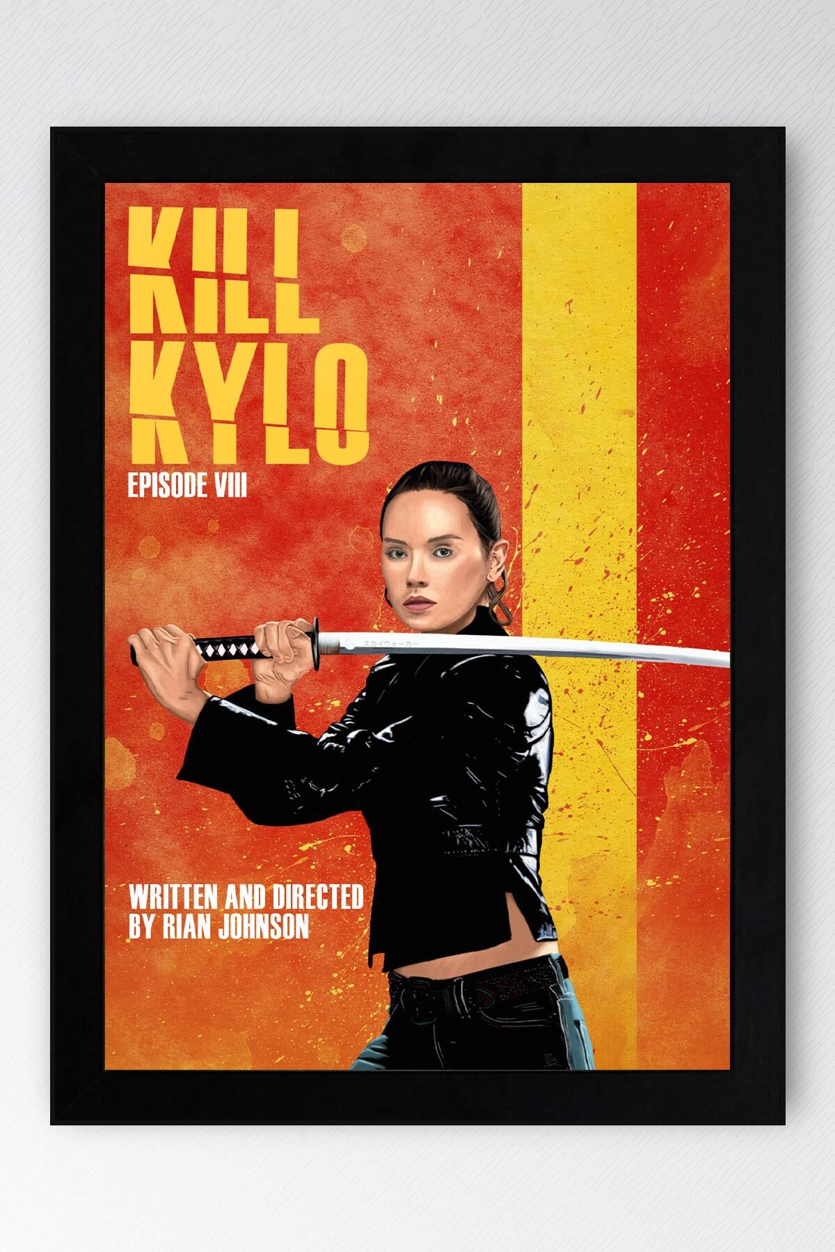 Kill Bill Çerçeveli Tablo - Film Posteri Tablo