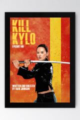 Kill Bill Çerçeveli Tablo - Film Posteri Tablo