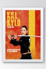 Kill Bill Çerçeveli Tablo - Film Posteri Tablo