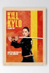 Kill Bill Çerçeveli Tablo - Film Posteri Tablo
