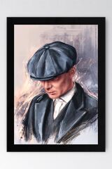 Peaky Blinders Çerçeveli Tablo - Dizi Posteri Tablo