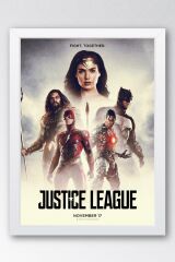 Adalet Birliği Çerçeveli Tablo - DC Justice League Poster Tablo