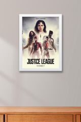Adalet Birliği Çerçeveli Tablo - DC Justice League Poster Tablo