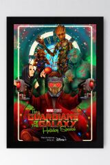 Guardians of the Galaxy Çerçeveli Tablo - Galaksinin Koruyucuları Film Posteri Tablo