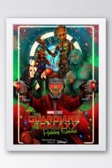 Guardians of the Galaxy Çerçeveli Tablo - Galaksinin Koruyucuları Film Posteri Tablo