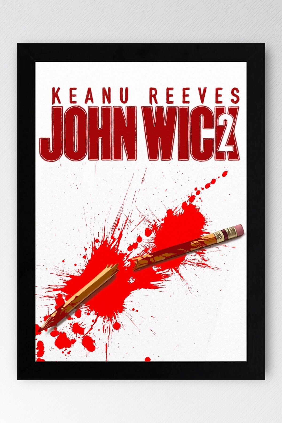 John Wick 2 Çerçeveli Tablo - Film Posteri Tablo