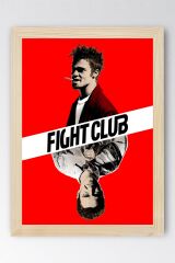 Fight Club Çerçeveli Tablo - Dövüş Kulübü Film Posteri Tablo