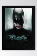 Batman The Dark Knight Çerçeveli Tablo - Kara Şövalye Poster Tablo