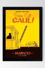 Better Call Saul Çerçeveli Tablo - Saul Goodman Poster Tablo