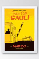 Better Call Saul Çerçeveli Tablo - Saul Goodman Poster Tablo