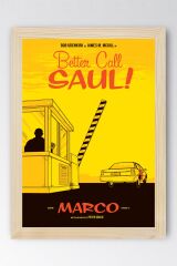 Better Call Saul Çerçeveli Tablo - Saul Goodman Poster Tablo