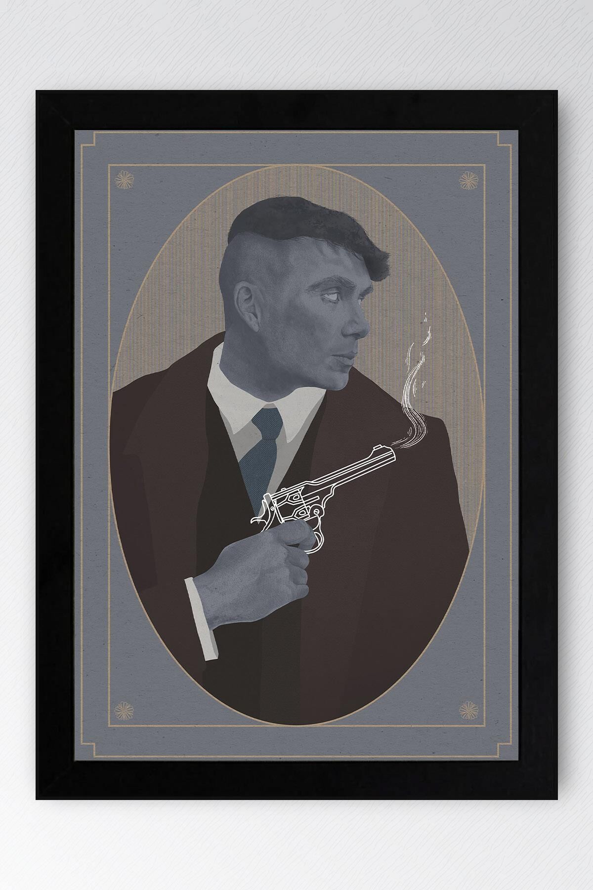 Peaky Blinders Çerçeveli Tablo - Dizi Posteri Tablo