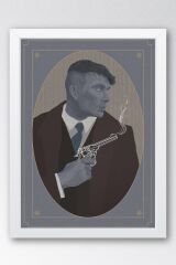 Peaky Blinders Çerçeveli Tablo - Dizi Posteri Tablo