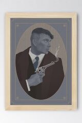 Peaky Blinders Çerçeveli Tablo - Dizi Posteri Tablo