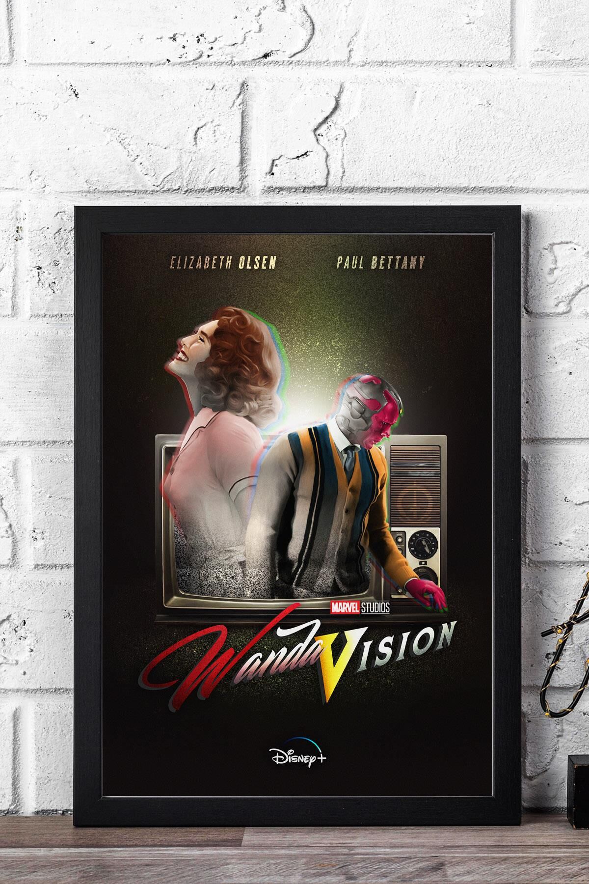 WandaVision Çerçeveli Tablo - Marvel Dizi Posteri Tablo