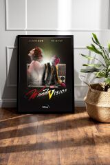 WandaVision Çerçeveli Tablo - Marvel Dizi Posteri Tablo