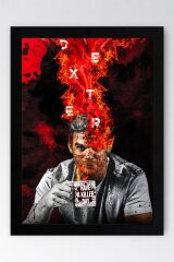 Dexter Çerçeveli Tablo - Have A Killer Day Dizi Afişi Poster Tablo