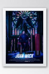 John Wick Çerçeveli Tablo - Film Posteri Tablo