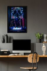 John Wick Çerçeveli Tablo - Film Posteri Tablo