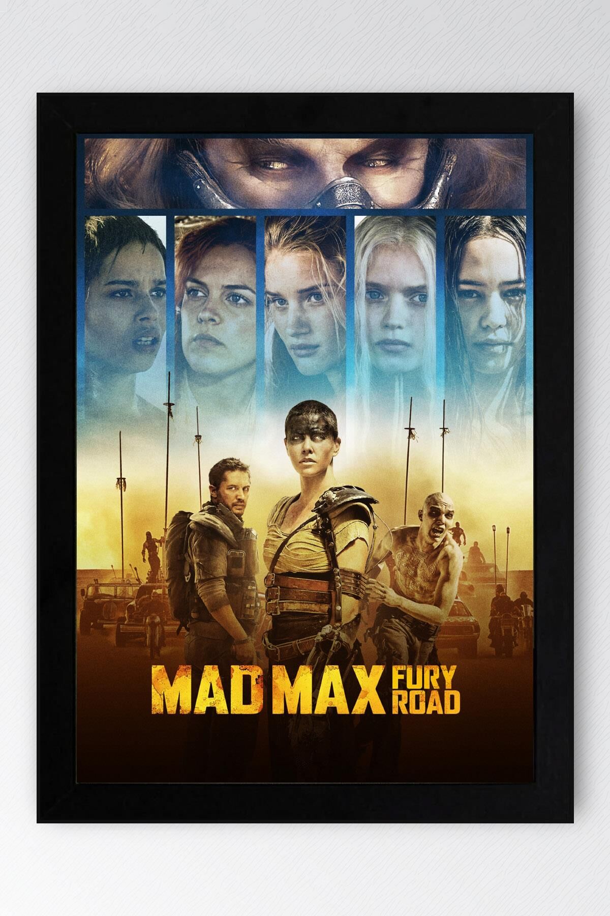 Mad Max Çerçeveli Tablo - Çılgın Max Film Posteri Tablo