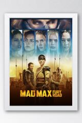 Mad Max Çerçeveli Tablo - Çılgın Max Film Posteri Tablo