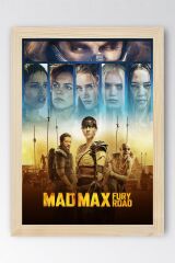 Mad Max Çerçeveli Tablo - Çılgın Max Film Posteri Tablo